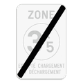 Panneau de signalisation ZC21T/