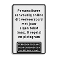 8 tekstregels + pictogram