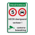 Koptekst + 2x Verkeersteken + 2 tekstregels + picto