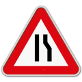 Panneau de signalisation A7c