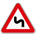 Panneau de signalisation A1c