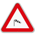 Panneau de signalisation A37