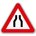 Panneau de signalisation A7a