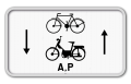 Panneau de signalisation M18