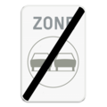 Panneau de signalisation ZC35/