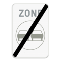 Verkeersbord ZC35/