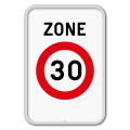 Panneau de signalisation ZC43