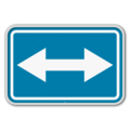 Panneau de signalisation F21