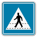 Panneau de signalisation F49