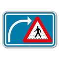 Panneau de signalisation F50bis