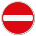 Panneau de signalisation C1