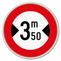 Panneau de signalisation C27