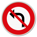 Panneau de signalisation C31a