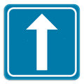 Panneau de signalisation F19