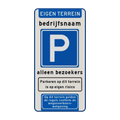 Koptekst + tekstregel + Verkeersteken + tekstregel + Pictogram + Ondertekst