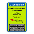 Koptekst - 2 tekstregels + 2x pictogram + Ondertekst