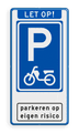 Aanhef + Parkeerbord + pictogram