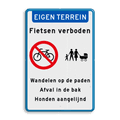 Koptekst + 2 tekstregels - 2x Verkeersteken + 8 tekstregels 
