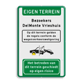 Koptekst - 2 tekstregels + 2x pictogram + Ondertekst