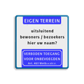Koptekst - 5 tekstregels + Pictogram
