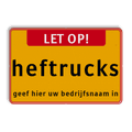 Banner + tekstregels + ondertekst