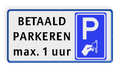 Tekstvalk + Verkeersteken rechts
