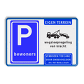 1 verkeersteken + 3 pictogrammen