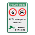 Koptekst + 2x Verkeersteken + 2 tekstregels + Ondertekst
