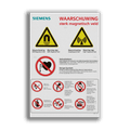 4x pictogram - 12 tekstregels
