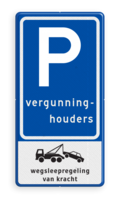 Verkeersteken E serie + Pictogram