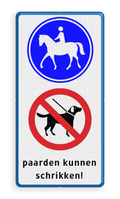 2x Verkeersteken + 3 tekstregels