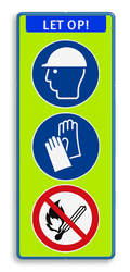 Koptekst - 3 verkeerstekens