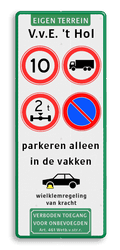 koptekst - 1 tekstregel - 4 verkeersteken - 4 tekstregels - pictogram - ondertekst