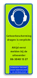 1x vekeersteken + 10 tekstregels + ondertekst
