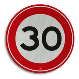 Verkeersteken RVV A01-030 - klasse 3