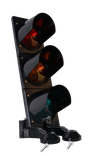 Verkeerslicht LED 3xØ300mm polycarbonaat