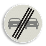 Verkeersteken RVV F02 - klasse 3