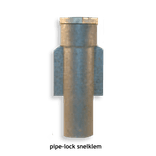 Grondpot 300mm - voor buis Ø60mm met klemring
