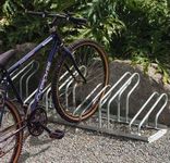 Range vélos en acier galvanisé : 3 places