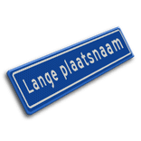 Plaatsnaambord 1840x340 mm RVV H01b - Start bebouwde kom