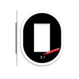 Achtergrondschild 2 lichts verkeerslicht (VKL)