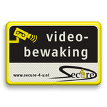 Logobord bewaking Secure 4 U - ALU-DOR