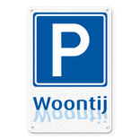 informatiebord ARV E04 - Woontij logo
