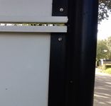 Verwijsbord 1500x350mm met eigen ontwerp en pijl naar links