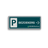 Langwerpig Parkeerbord met eigen ontwerp