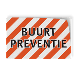 Magneetbord 300x200mm reflecterend Buurtpreventie