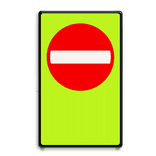 Verkeersbord 300x600x28mm RVV C02f