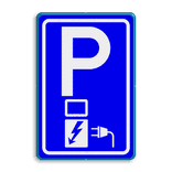 Verkeersbord RVV E08o - oplaadpunt - BE04a