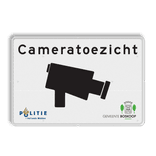 Verkeersbord cameratoezicht in huisstijl - BP03a