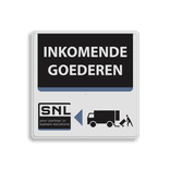 Reflecterend tekstbord conform eigen ontwerp